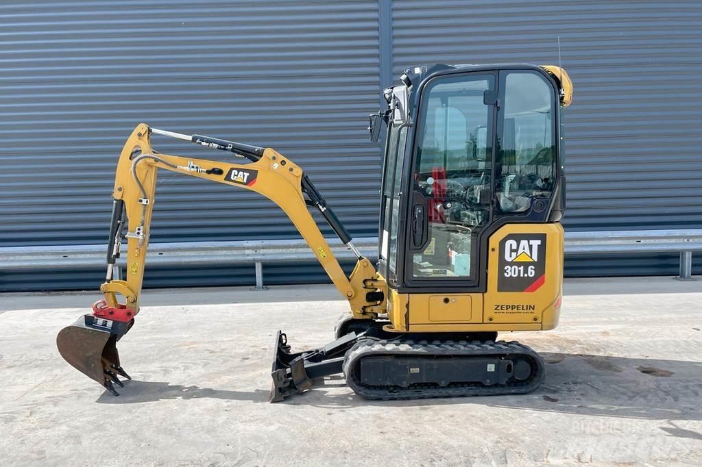 CAT 301.6-05 A Kāpurķēžu ekskavatori