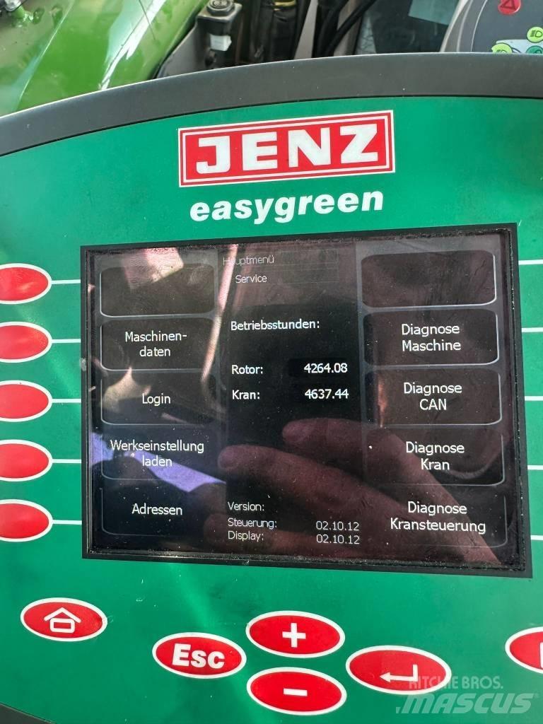 JENZ HEM 582 Z Koksnes šķeldotāji