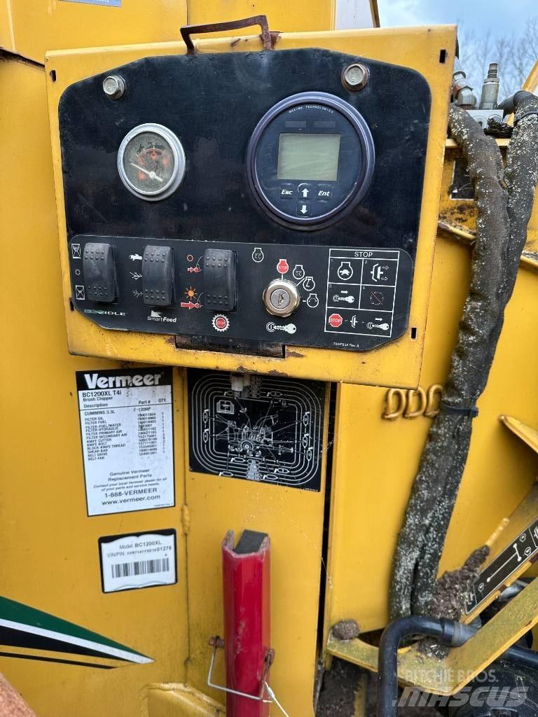 Vermeer BC 1200 XL Koksnes šķeldotāji