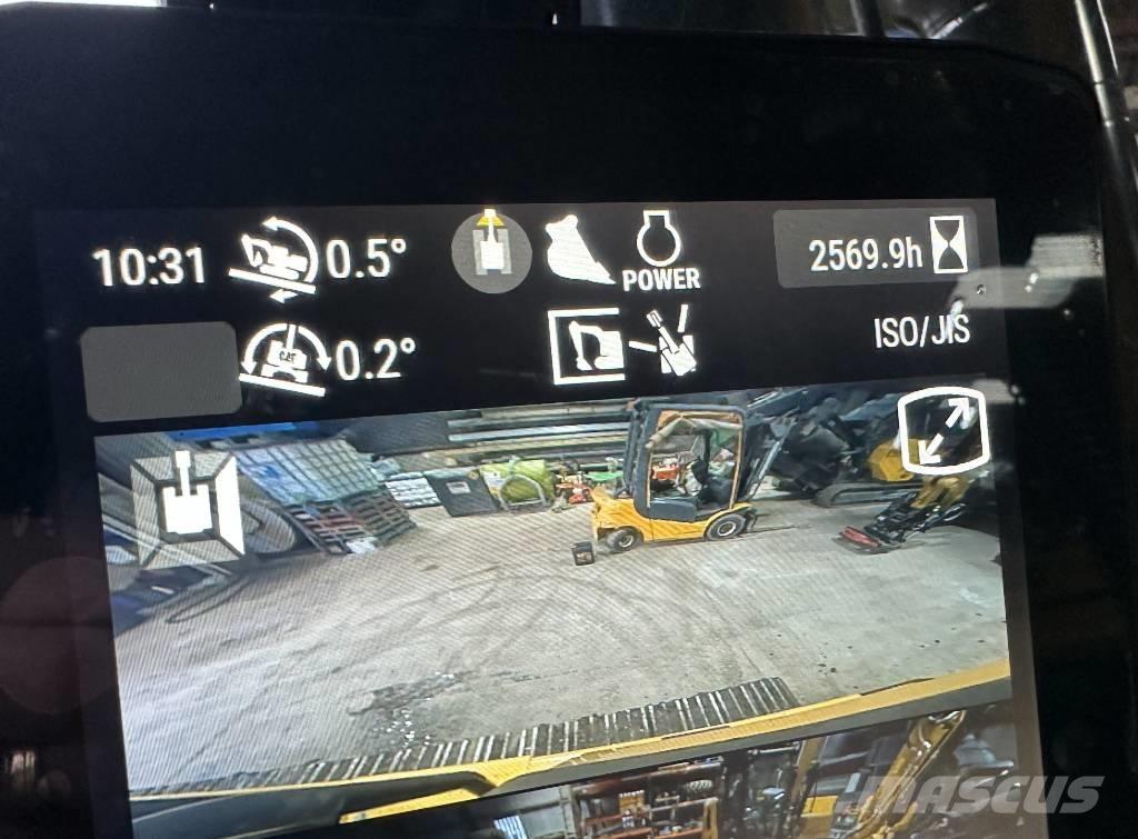 CAT 313 Kāpurķēžu ekskavatori