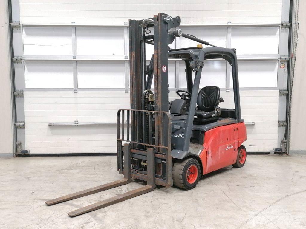 Linde E20PL-01 Elektriskie iekrāvēji