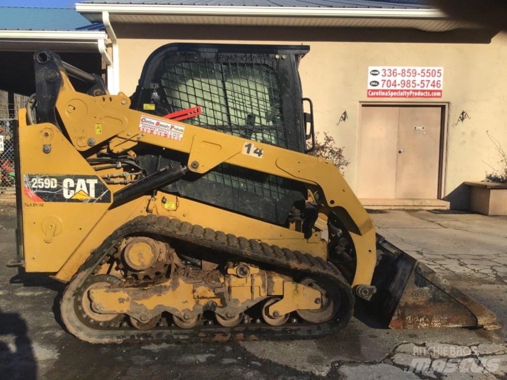 CAT 259D Lietoti riteņu kompaktiekrāvēji