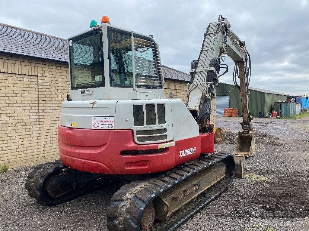 Takeuchi TB 280 FR Mini ekskavatori < 7 t