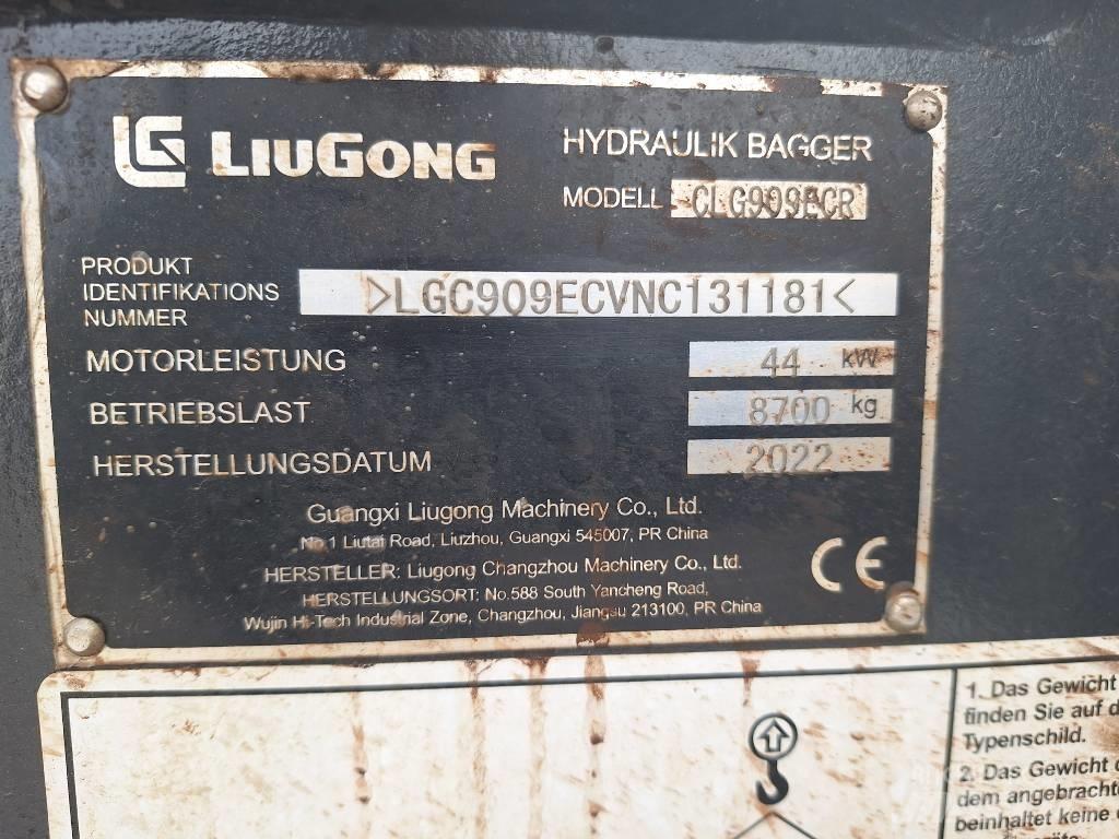LiuGong 909 E Vidēja lieluma ekskavatori 7 t - 12 t