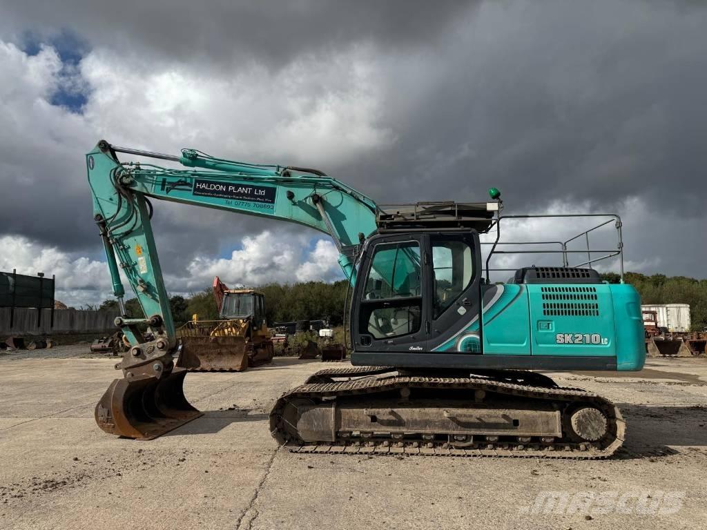 Kobelco SK 210-10 Kāpurķēžu ekskavatori