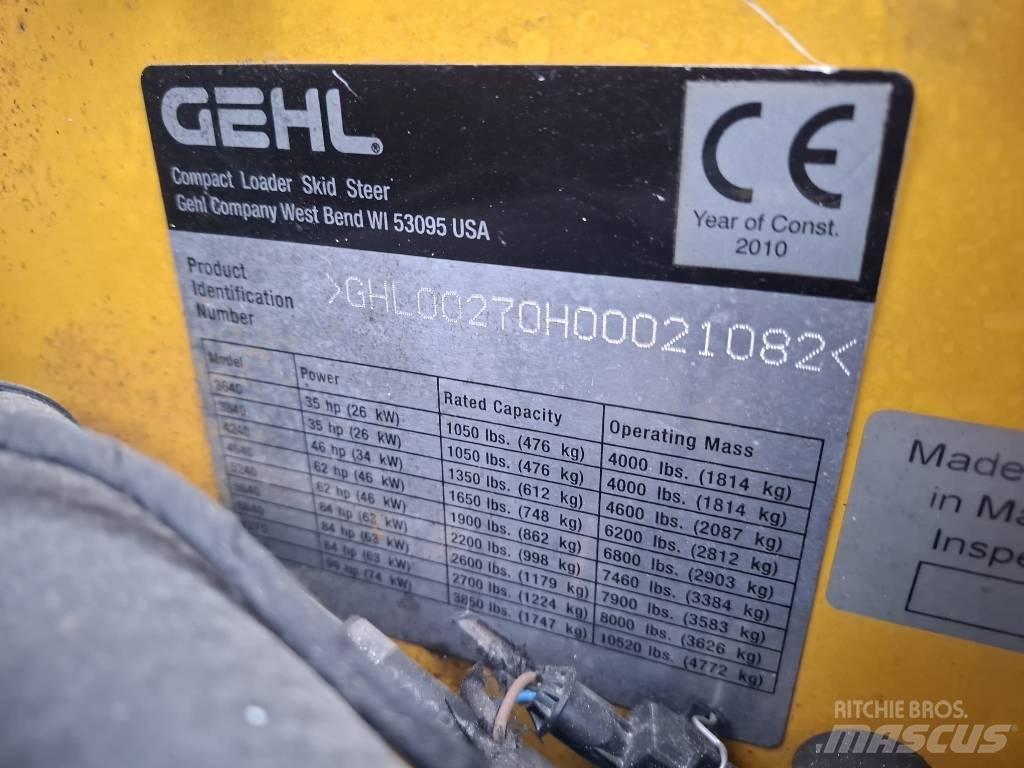 Gehl V 270 Lietoti riteņu kompaktiekrāvēji