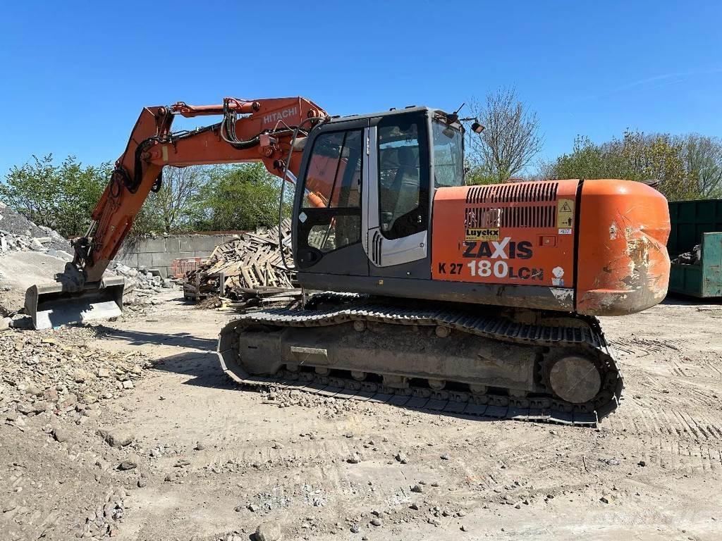 Hitachi ZX180LCN-3 Kāpurķēžu ekskavatori