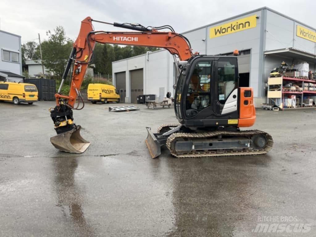 Hitachi ZX 85 US-6 Vidēja lieluma ekskavatori 7 t - 12 t