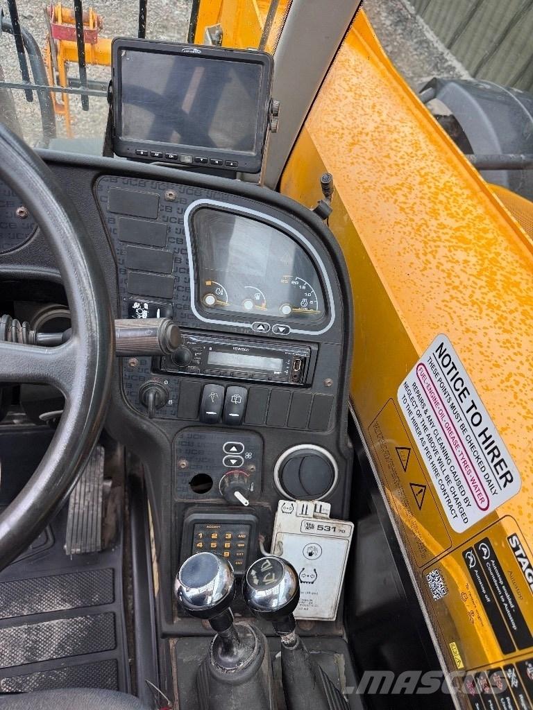 JCB 531-70 Turbo Teleskopiskie manipulatori