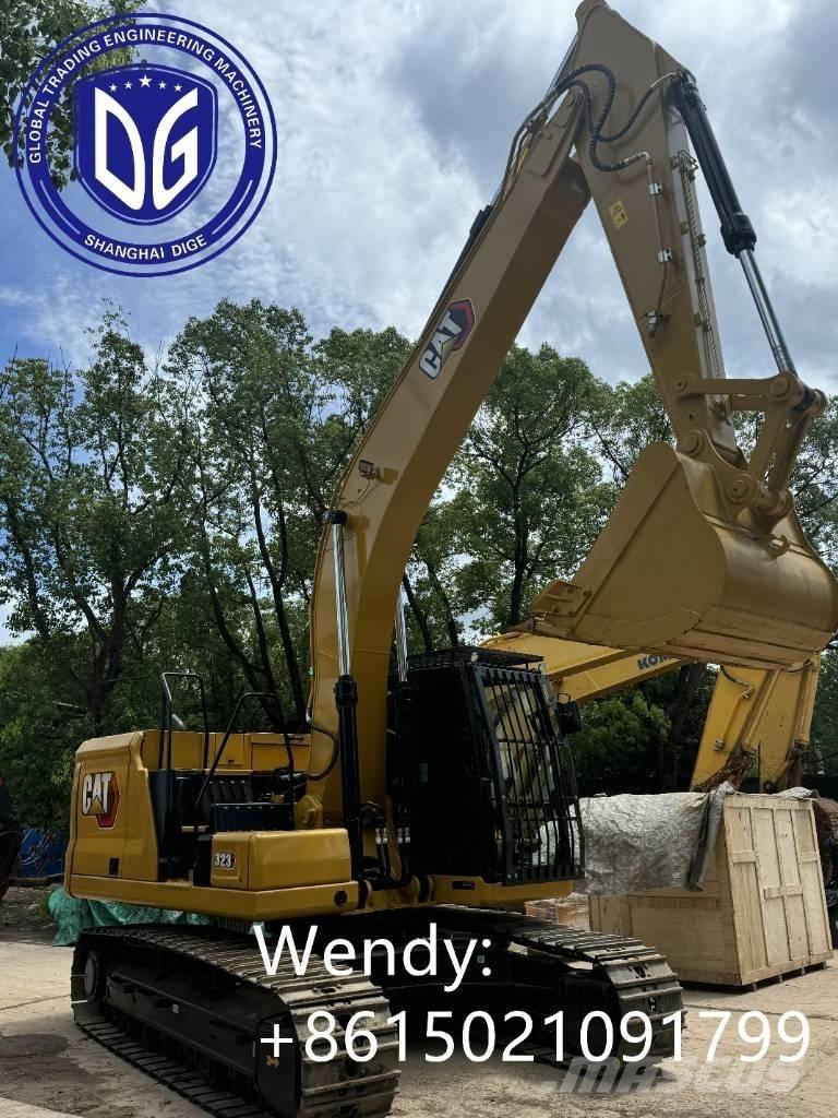 CAT 323 Kāpurķēžu ekskavatori