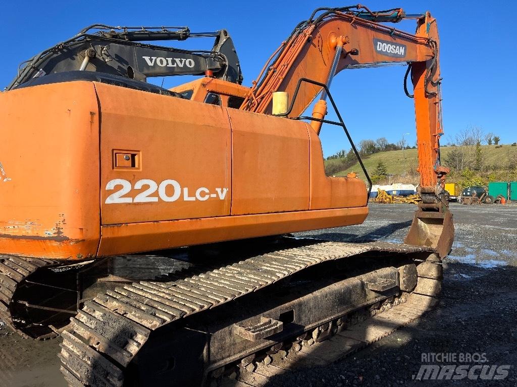 Doosan DX 220 Kāpurķēžu ekskavatori