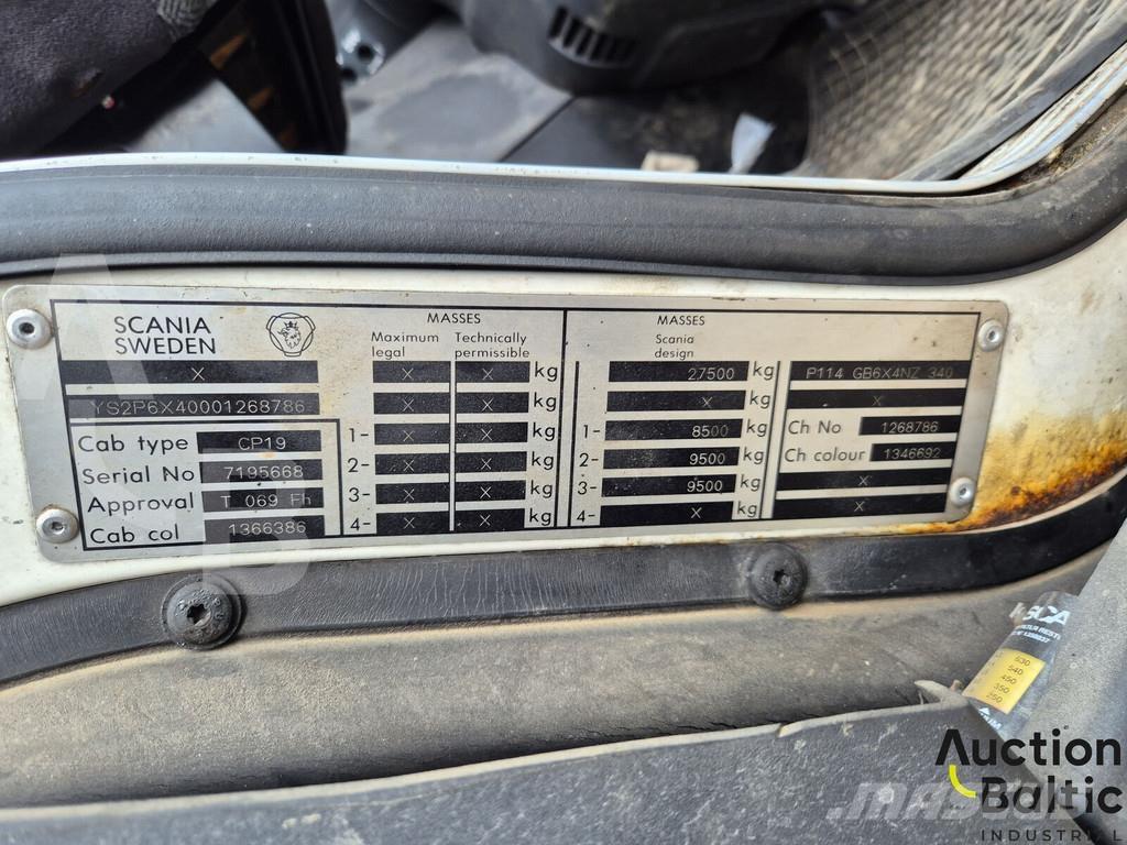 Scania P 114 GB Pašizgāzējs