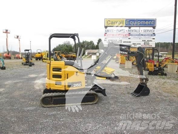 John Deere 26G Mini ekskavatori < 7 t