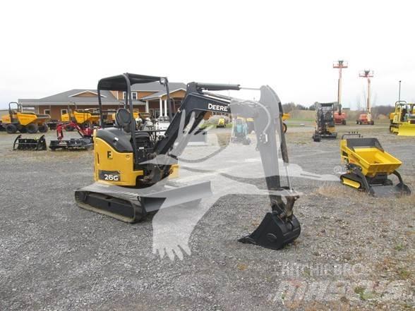 John Deere 26G Mini ekskavatori < 7 t