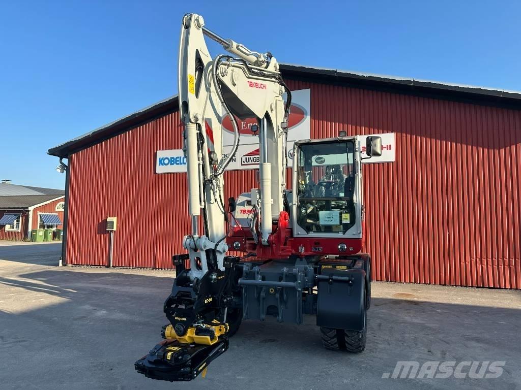 Takeuchi TB 395 W Ekskavatori uz riteņiem