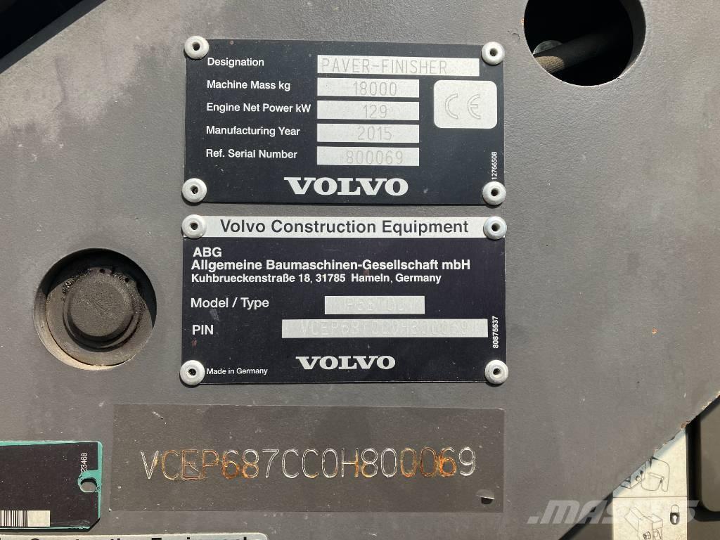 Volvo P 6870 C Asfalta klājēji