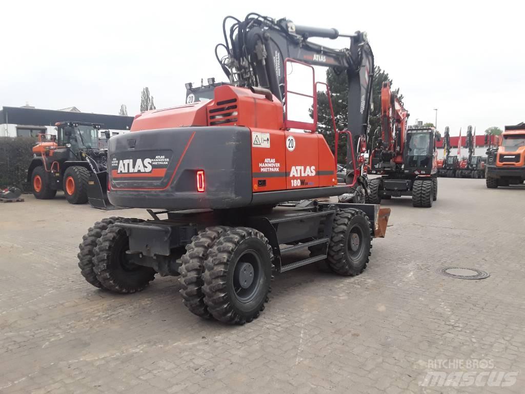 Atlas 180WSR Ekskavatori uz riteņiem