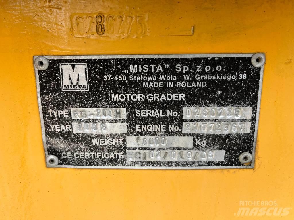  Mista RD200H Greideri