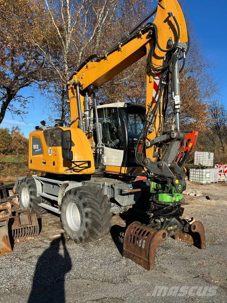 Liebherr 913 compact Ekskavatori uz riteņiem