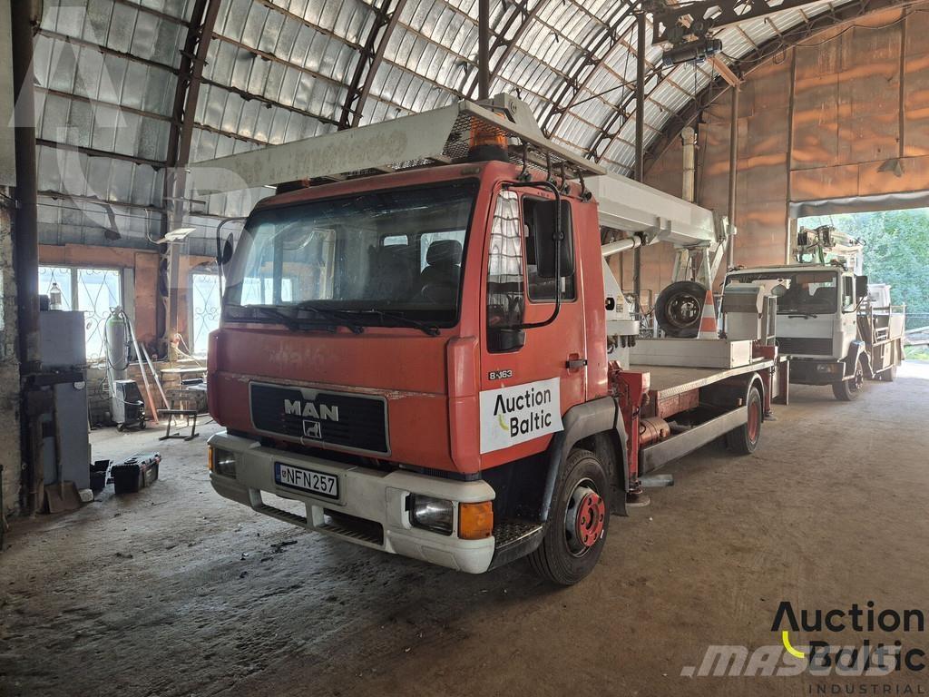 MAN 8.163 Pacēlāji uz automašīnas bāzes