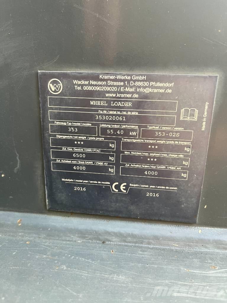 Kramer 5095 Iekrāvēji uz riteņiem