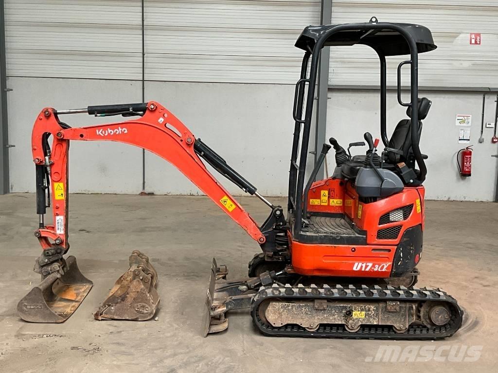 Kubota U 17-3 A Mini ekskavatori < 7 t