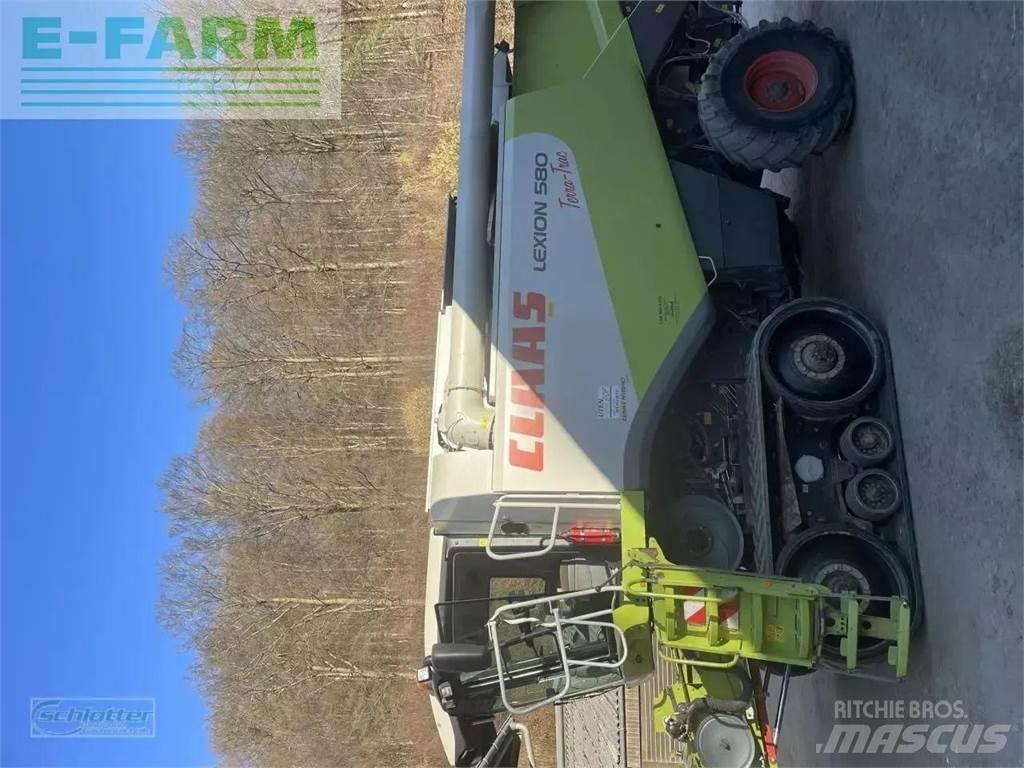 CLAAS lexion 580 Ražas novākšanas kombaini