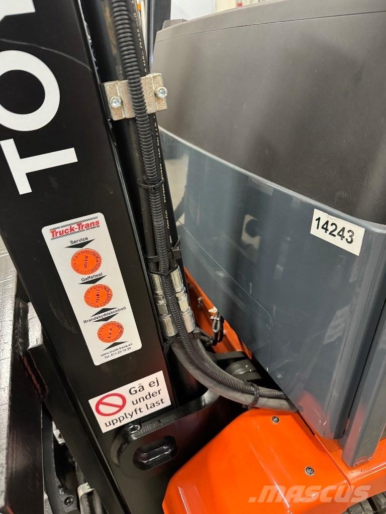 Toyota 7FBEST13 Elektriskie iekrāvēji