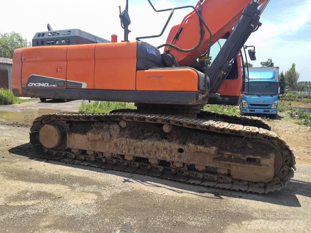 Doosan dx340lc-9c Kāpurķēžu ekskavatori
