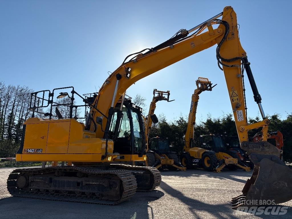JCB 140 X Kāpurķēžu ekskavatori
