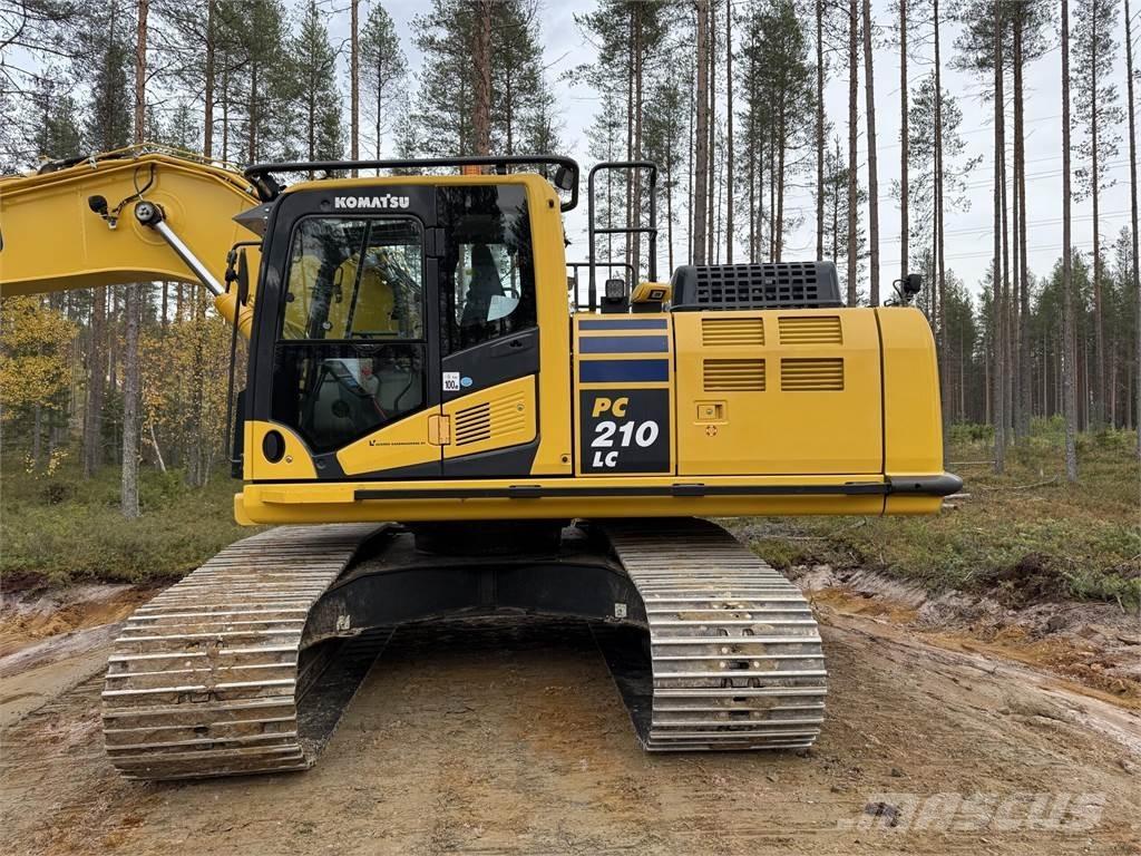 Komatsu PC 210 LC Kāpurķēžu ekskavatori