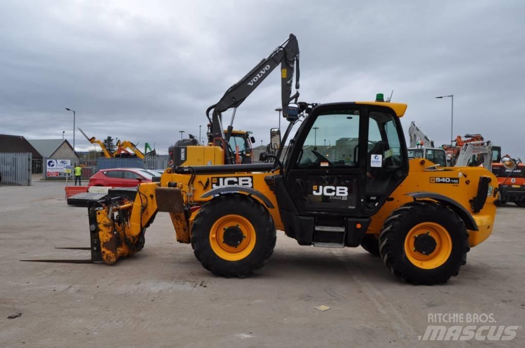 JCB 540-140 Teleskopiskie manipulatori