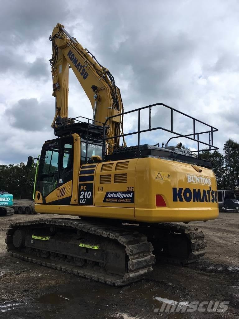 Komatsu PC210LCi-11 Kāpurķēžu ekskavatori