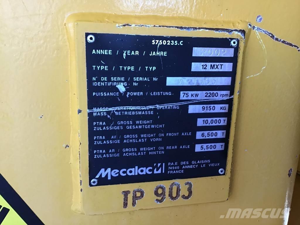 Mecalac 12 MXT Ekskavatori uz riteņiem