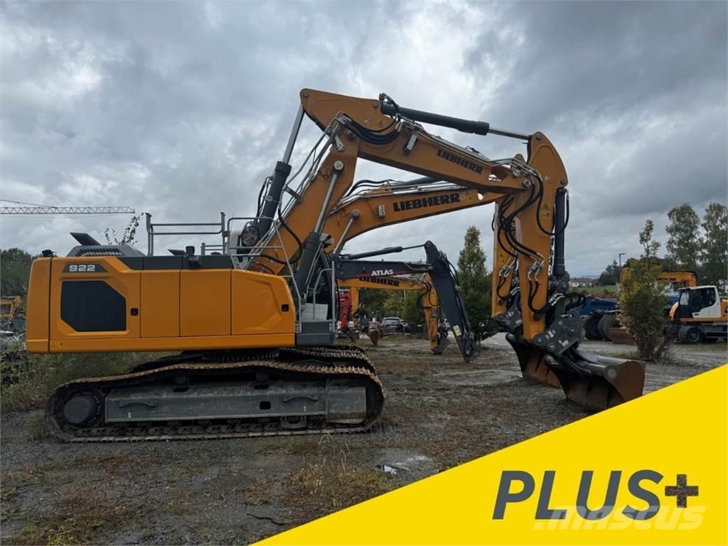 Liebherr R922 Kāpurķēžu ekskavatori