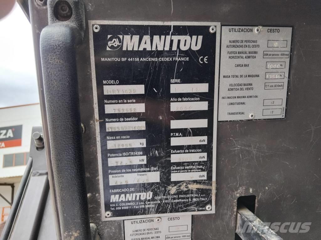 Manitou MRT1635 Teleskopiskie manipulatori