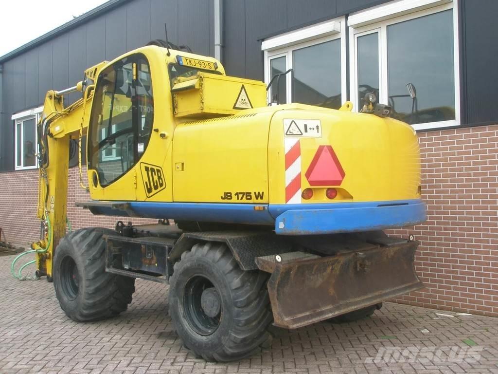 JCB JS175W Ekskavatori uz riteņiem