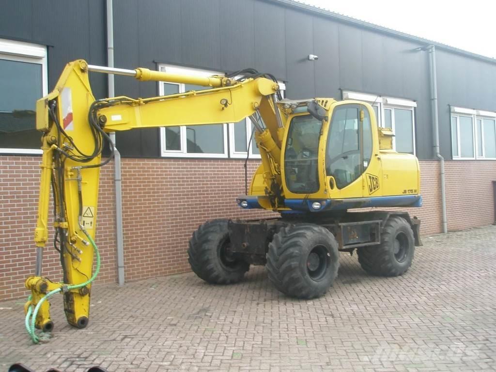 JCB JS175W Ekskavatori uz riteņiem
