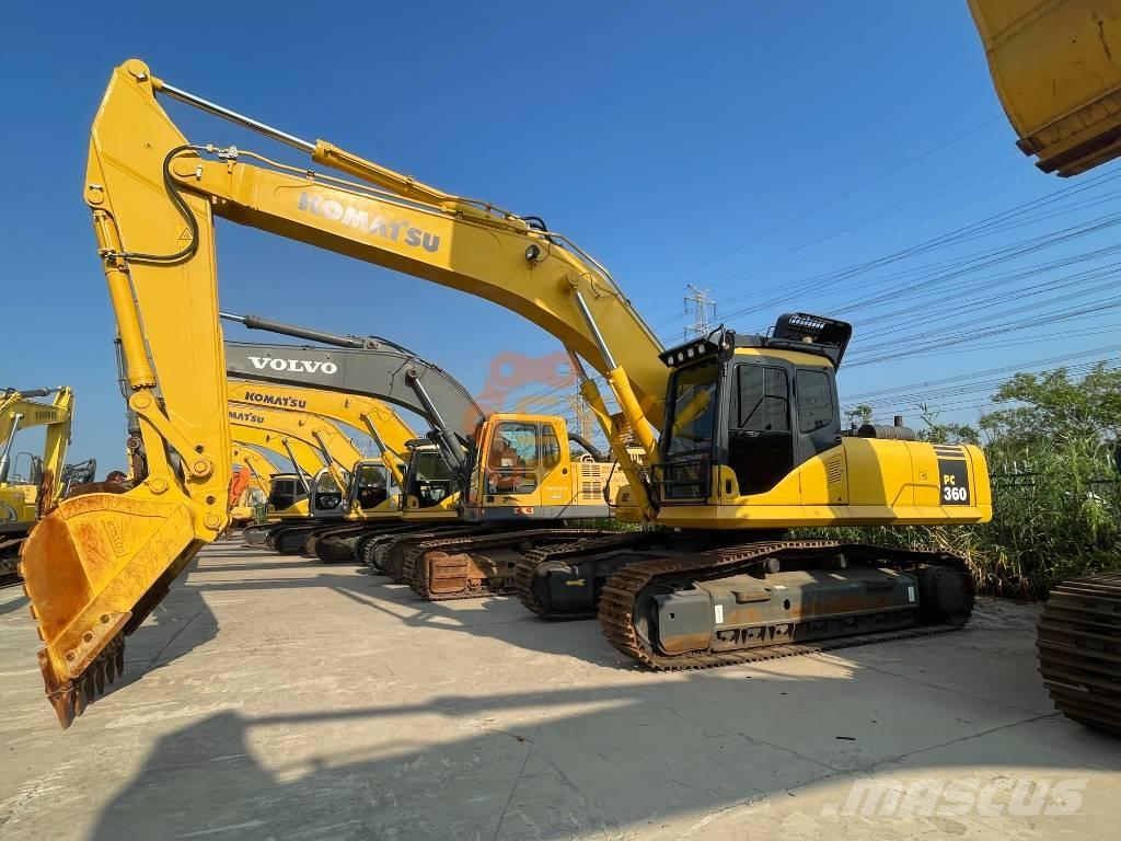 Komatsu PC 360-7 Kāpurķēžu ekskavatori