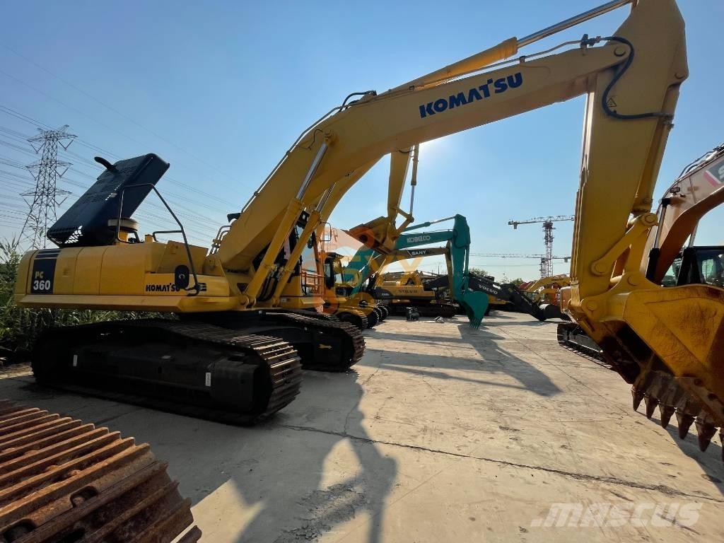 Komatsu PC 360-7 Kāpurķēžu ekskavatori