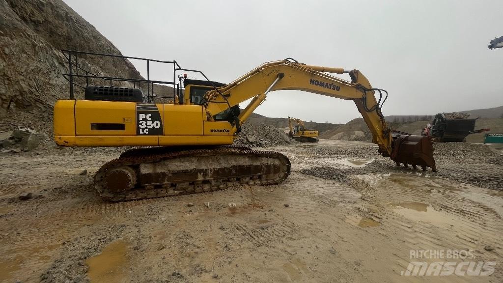 Komatsu PC 350-8 Kāpurķēžu ekskavatori