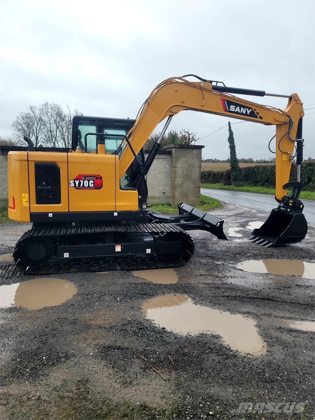 Sany SY 70 C Vidēja lieluma ekskavatori 7 t - 12 t