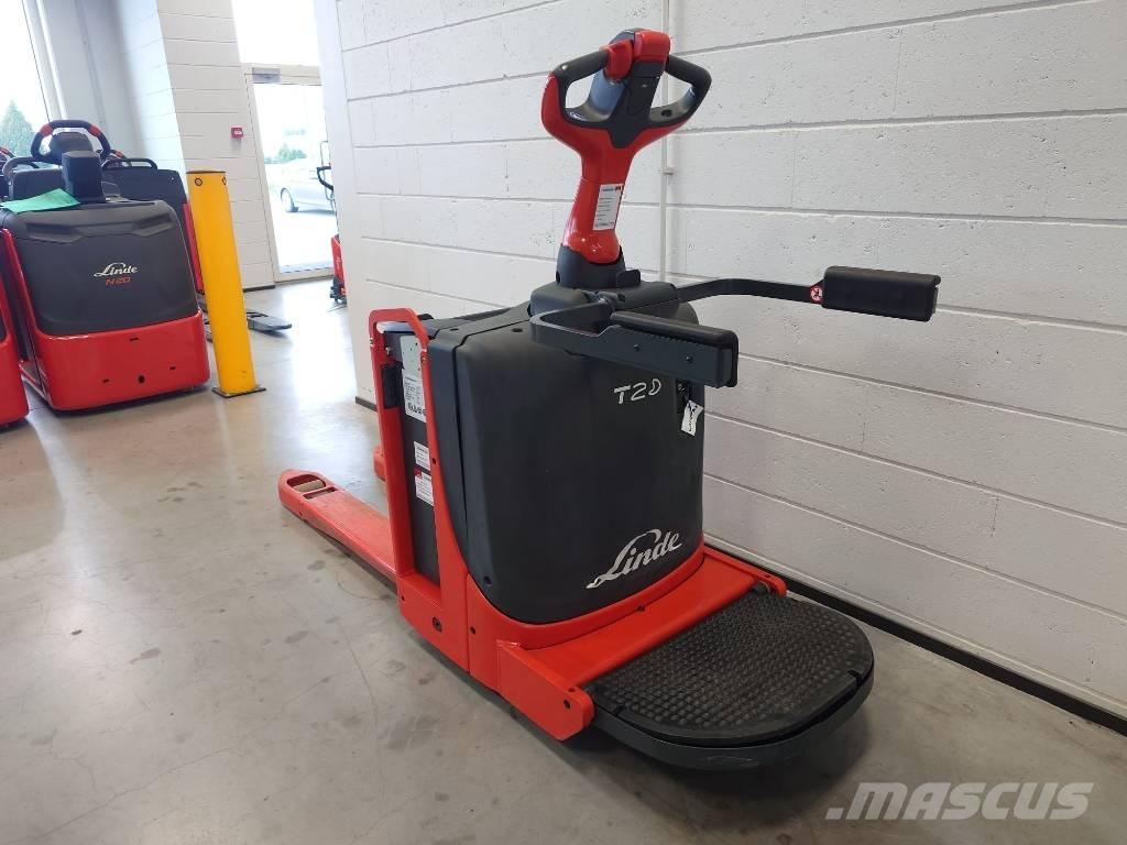 Linde T20P/1151 Hidrauliskās stalažas ar platformu