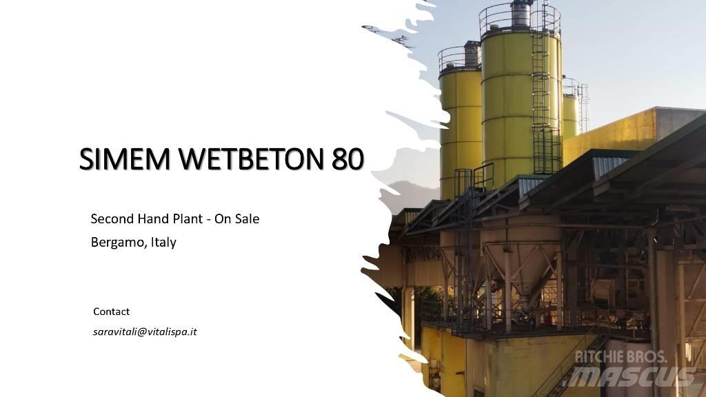  SIMEM WETBETON 80 Betona krātuves
