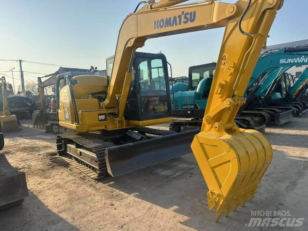 Komatsu PC 60 Kāpurķēžu ekskavatori