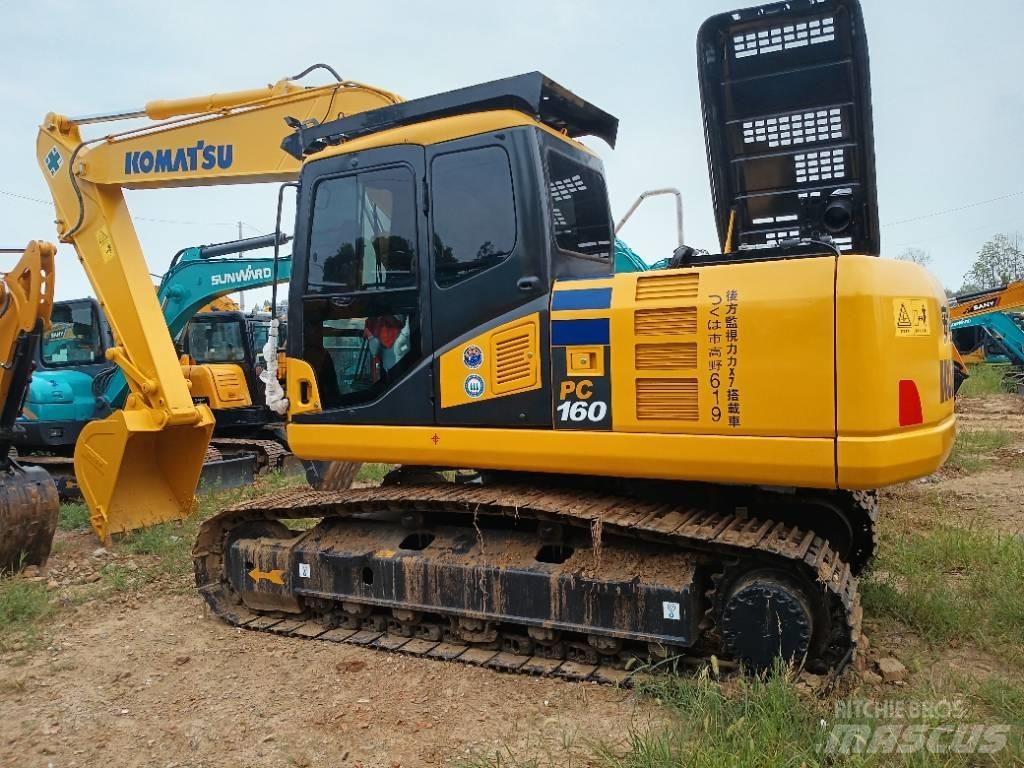 Komatsu PC 160 Kāpurķēžu ekskavatori