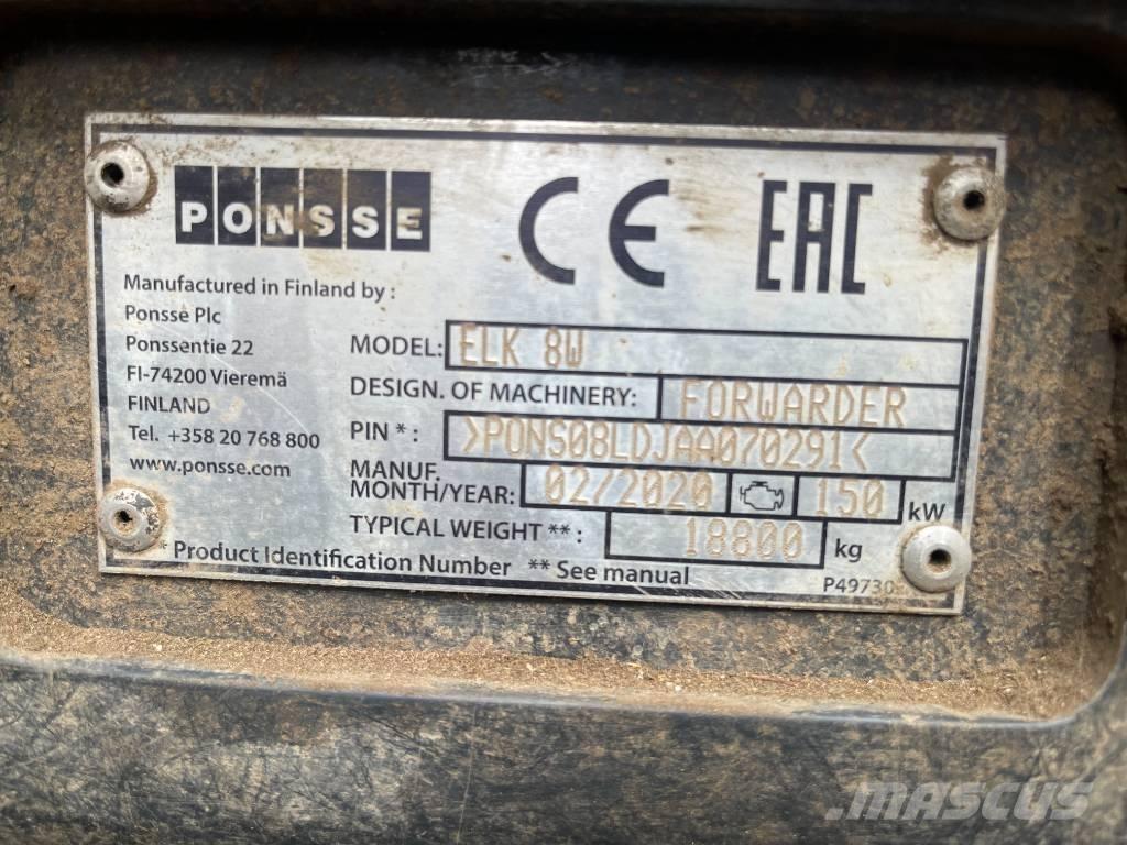 Ponsse Elk Forvarderi