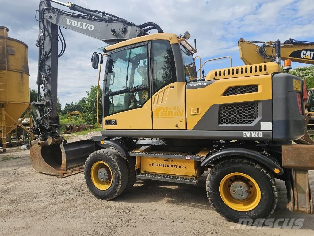 Volvo EW 160 D Ekskavatori uz riteņiem