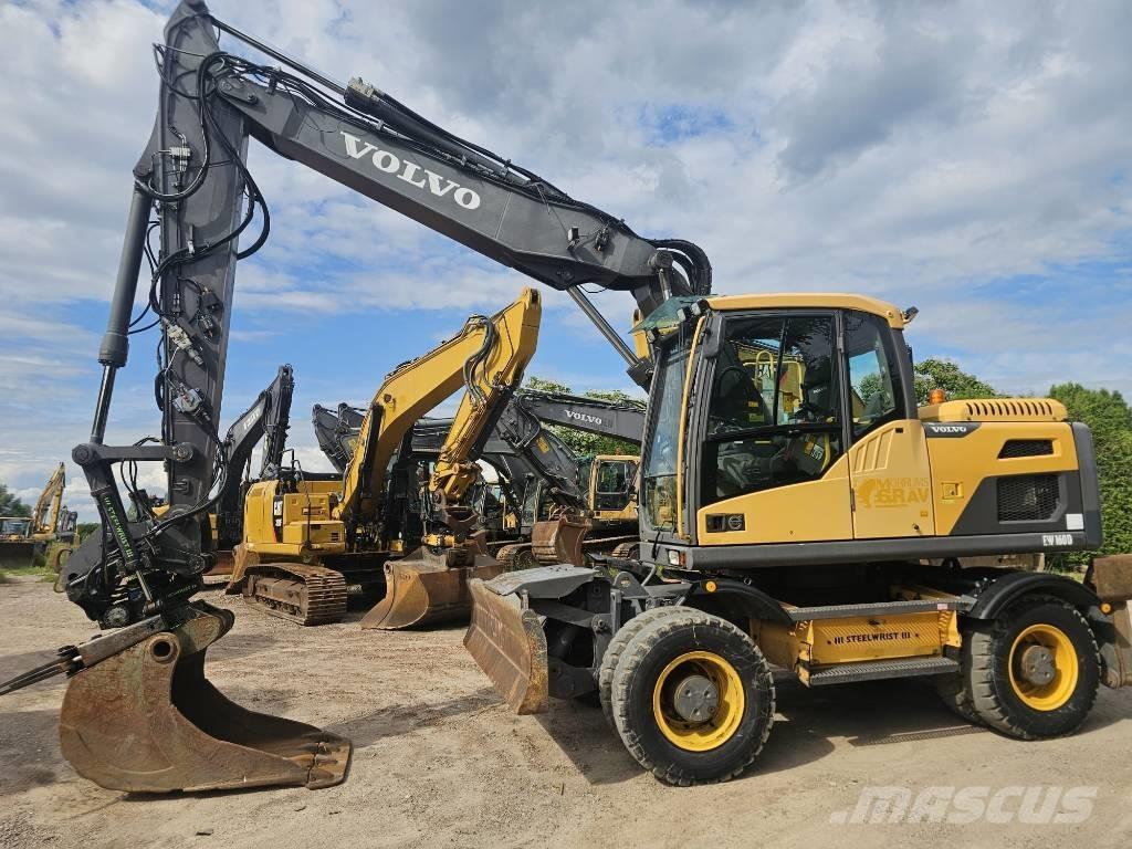 Volvo EW 160 D Ekskavatori uz riteņiem