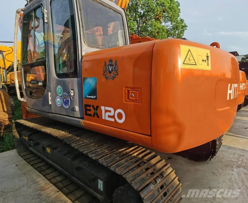 Hitachi EX 120 Kāpurķēžu ekskavatori